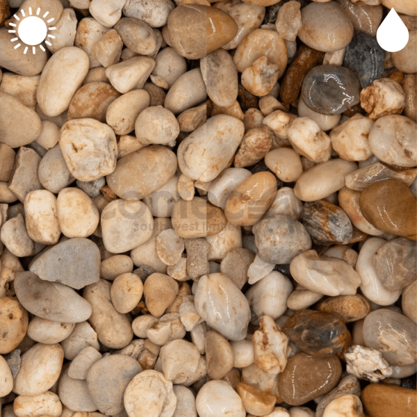 Apricot Pebbles 14-22mm