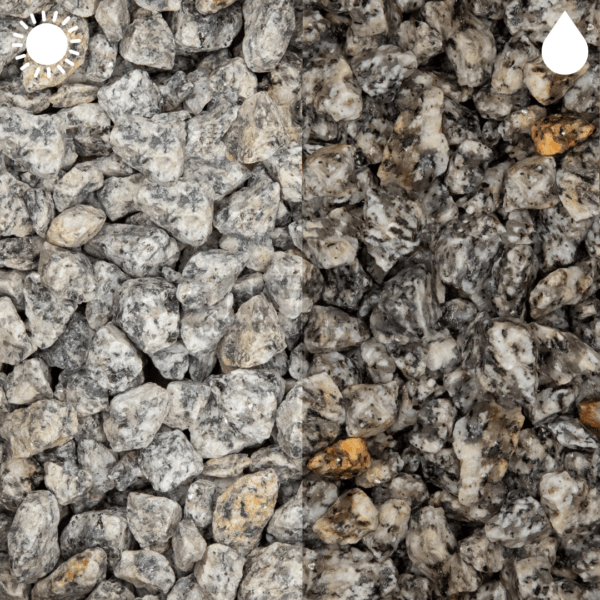 Decorative Silver Granite Chippings 14mm & 20mm