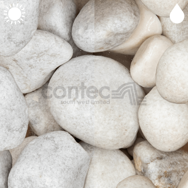 Spanish White Cobbles 40-90mm