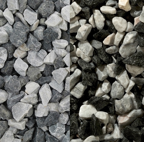 Black Ice Chippings 20mm