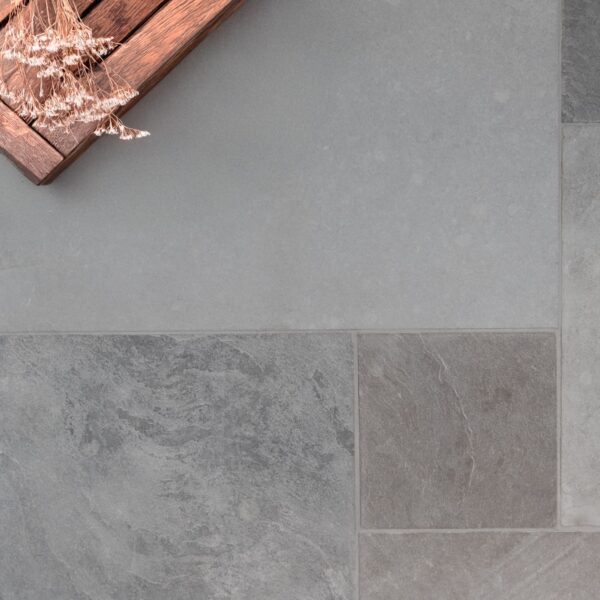 Empire Limestone Flooring Cottage Grey Half-Honed