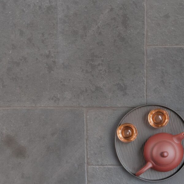 Empire Limestone Flooring Graphite Grey Half-Honed