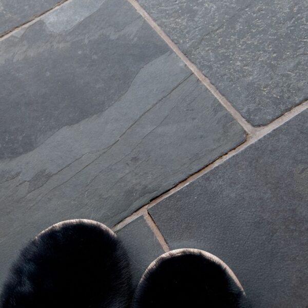 Empire Slate Flooring Trinity Black Tumbled