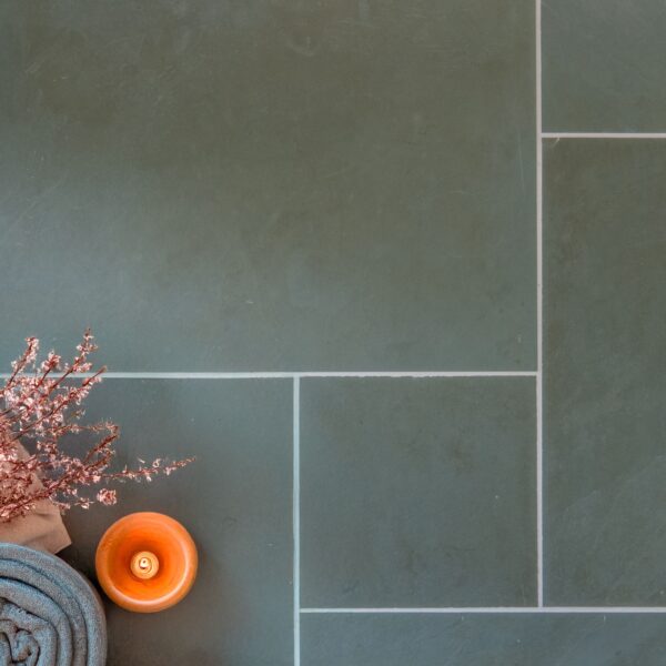 Empire Slate Flooring Trinity Green Sawn Edge