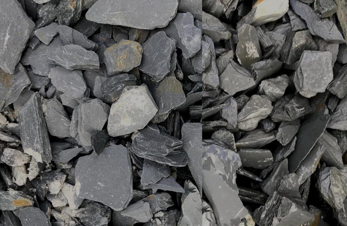 20mm Charcoal Slate Chippings