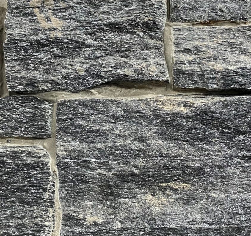 Black Quartz Natural Stone Wall Cladding