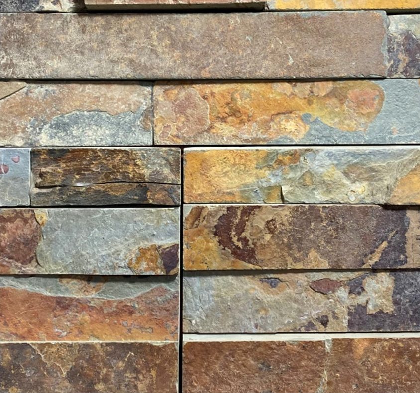 Copper Slate Natural Stone Wall Cladding